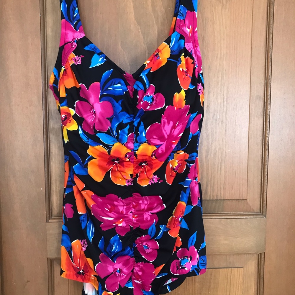BATHING SUIT BY MAXINE size 16